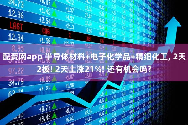 配资网app 半导体材料+电子化学品+精细化工, 2天2板! 2天上涨21%! 还有机会吗?